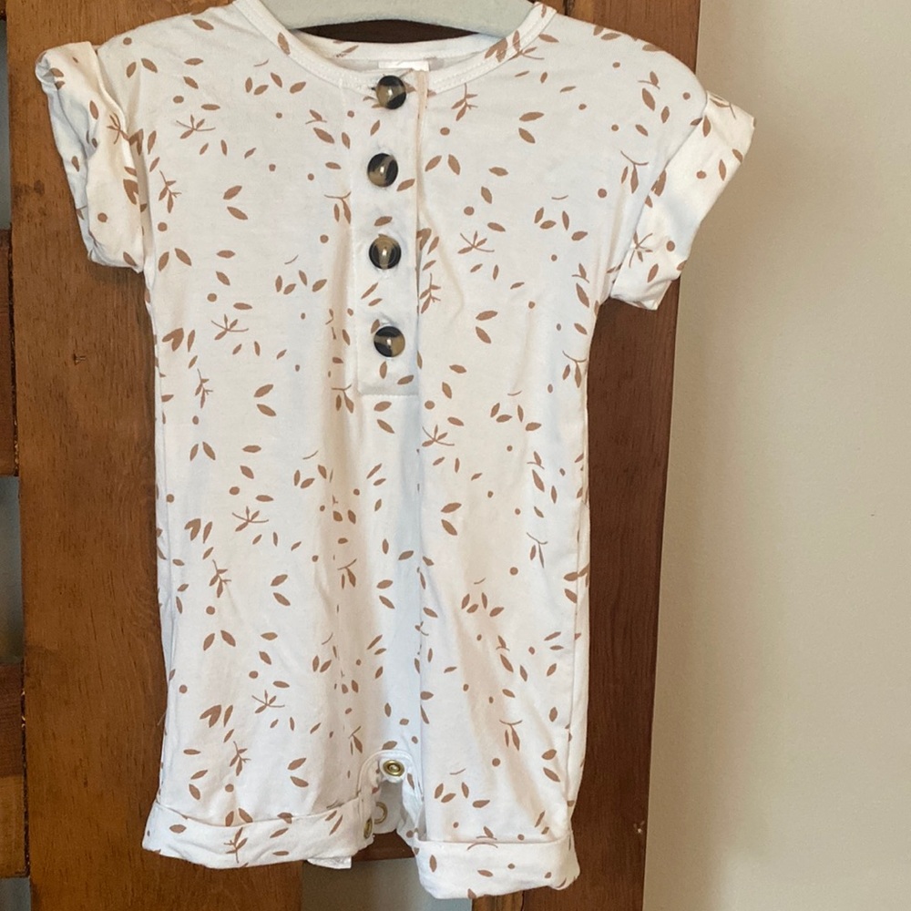 LouLou and company romper size 3-6 months. Worn once